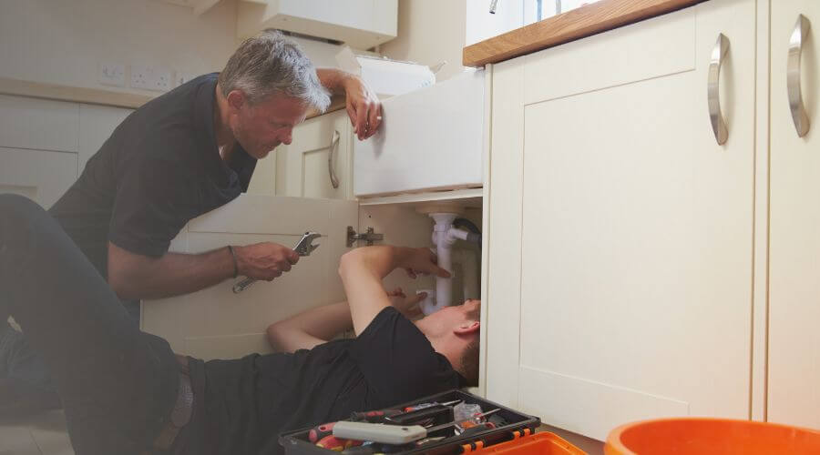Crawl Space Pipe Repair in Twining, MI